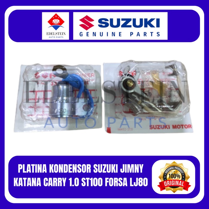 PLATINA KONDENSOR SUZUKI JIMNY KATANA CARRY 1.0 ST100 FORSA LJ80