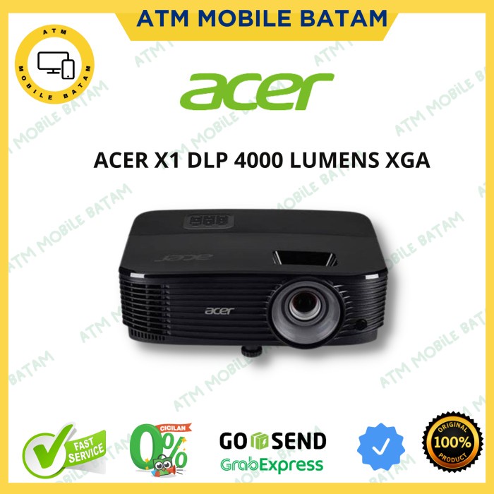 PROJECTOR ACER X1 DLP XGA 4000LUMENS