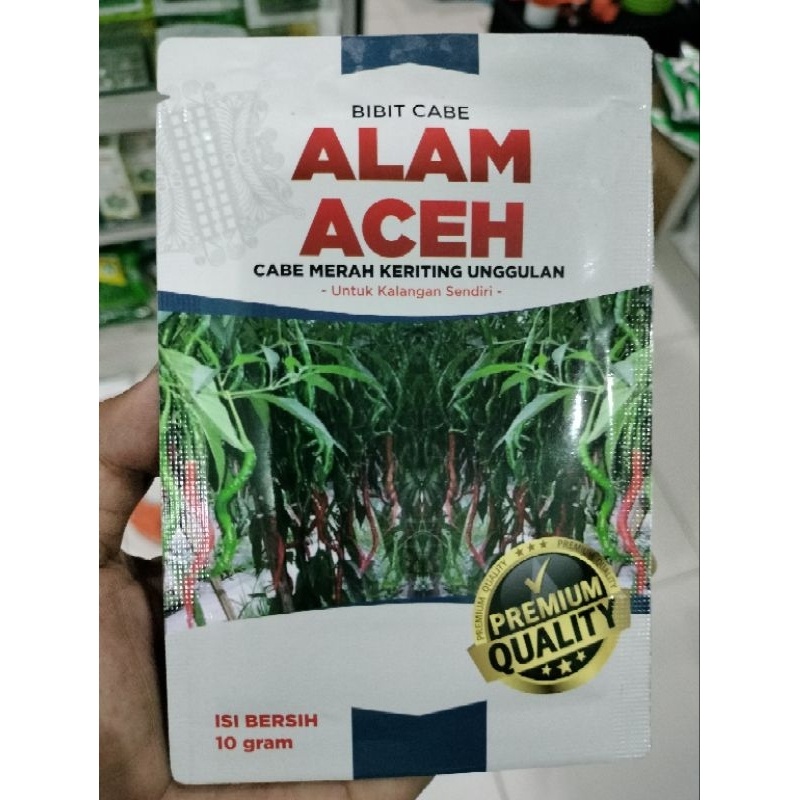 

Cabe Alam Aceh 10gr Tahan Virus Buah Lebat Original Pabrik