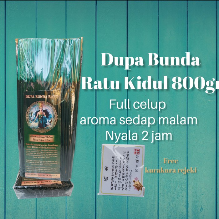 TERBARU Dupa pasupati bunda ratu kidul kemasan 800grm aroma sedap malam - dupa bunda ratu