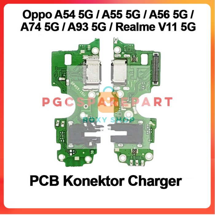 Original Flexible Connector Charger & Mic Handsfre Oppo A74 5G A54 5G
