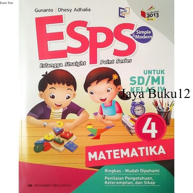 Buku esps matematika kelas 4 SD