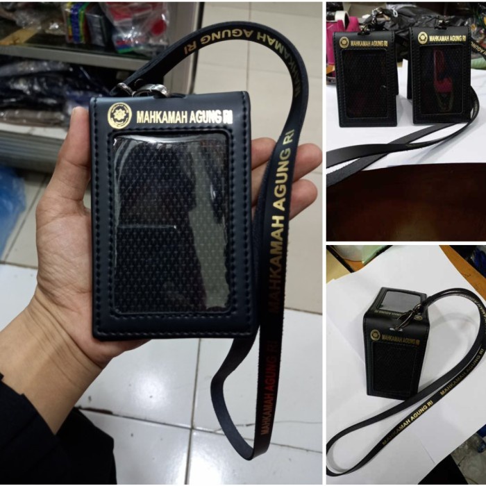 

[PROMO] Name tag Mahkamah Agung (2 muka) - Hitam