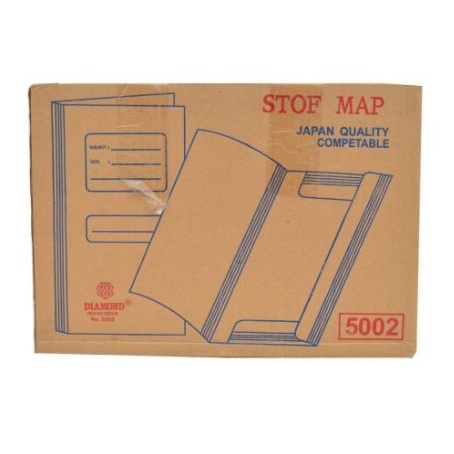 

Stof Stop Map Diamond ukuran Folio 5002 Per Box isi 50 - Biru