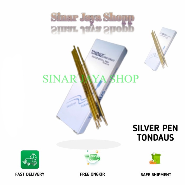 

Silver Pen Tondaus Untuk Pola Kain / Kulit ( Isi 50 Pcs)