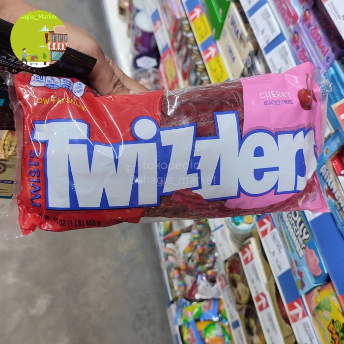 

Twizzlers Cherry Pull N Peel Party Pack 453gr Import Canada