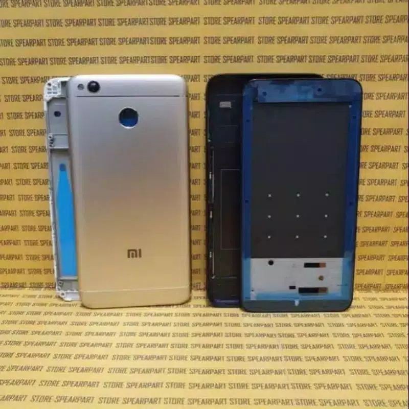 CASING HOUSING FULLSET XIAOMI REDMI 4X - BACKDOOR + BEZZEL KESING XIOMI REDMI 4X Original