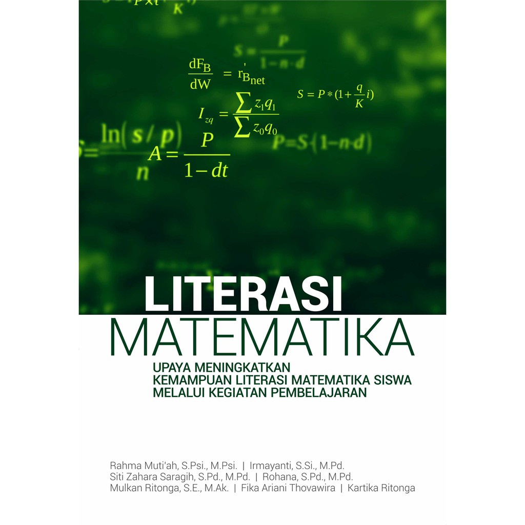 ORI - Buku Literasi Matematika Upaya Meningkatkan Kemampuan Literasi Matematika Siswa