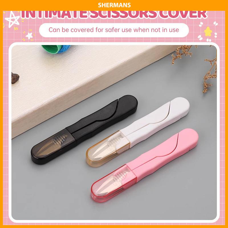 

[Ready Stock❤️]Gunting Pegas Pengaman Portabel Mini Tahan Karat Tahan Lama sherman