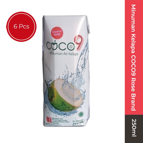 

Coco 9 Minuman Kelapa 250 ml - 6 Pcs