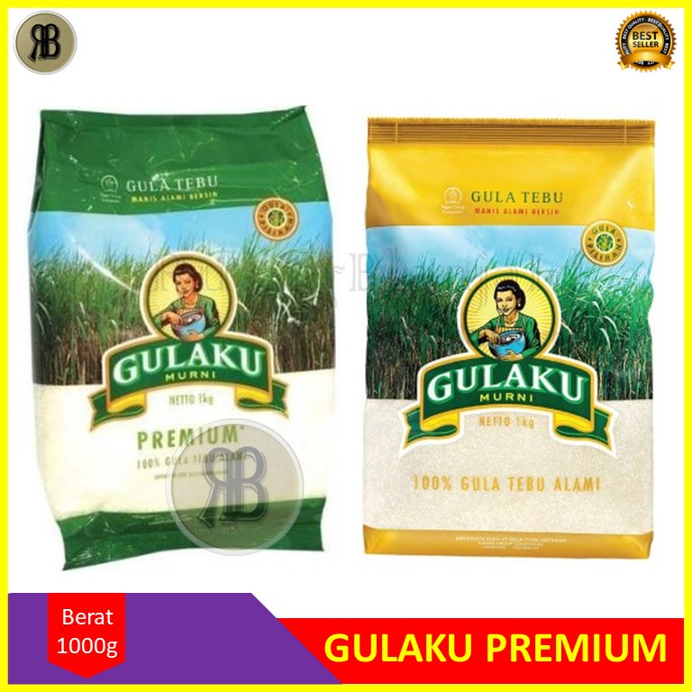 

GULAKU 1KG / Gula pasir gulaku 1kg / Gulaku kuning 1kg / Gulaku Premium 1kg / gulaku pillow pack 1kg termurah