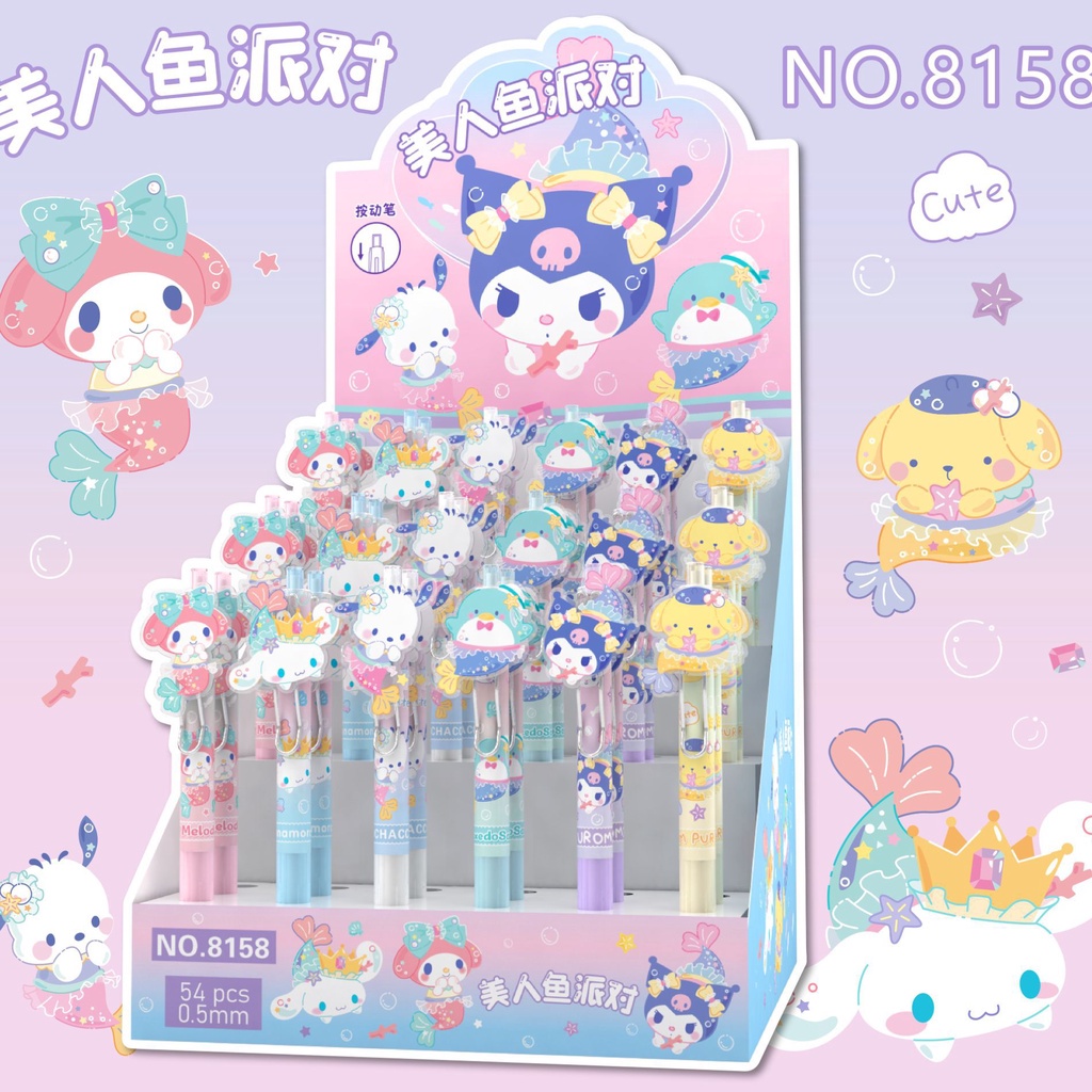 

PULPEN MEKANIK SANRIO GEL 0.5 ALKRILIK TEBAL SANRIO LUCU PREMIUM