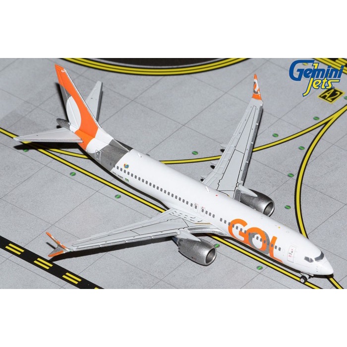 Gemini Jets GOL Linhas Aereas Inteligentes Boeing 737 MAX 8 PR-XMP Diecast Commercial Plane