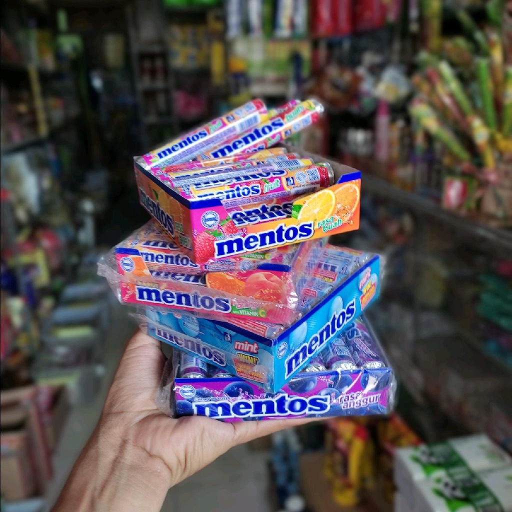 

Permen Mentos Roll isi 14