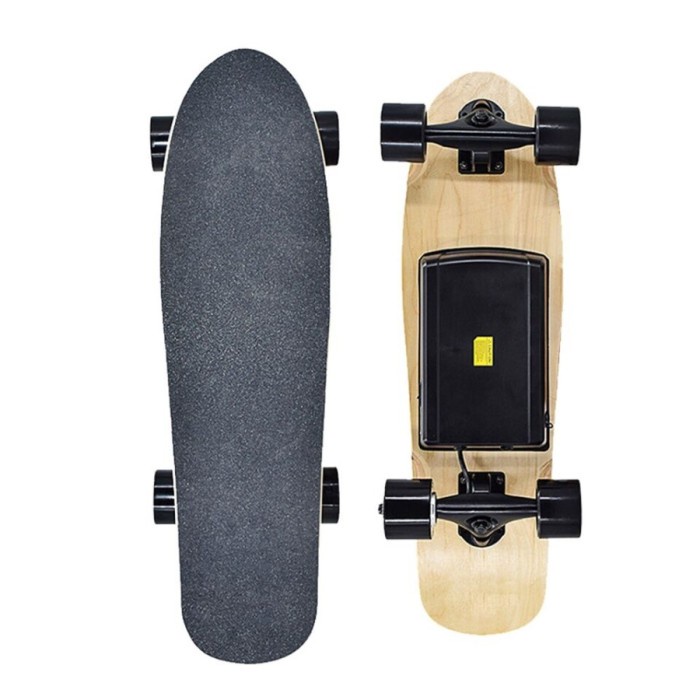 HAWK Skateboard Elektrik Electric Skateboard - AFW - Black
