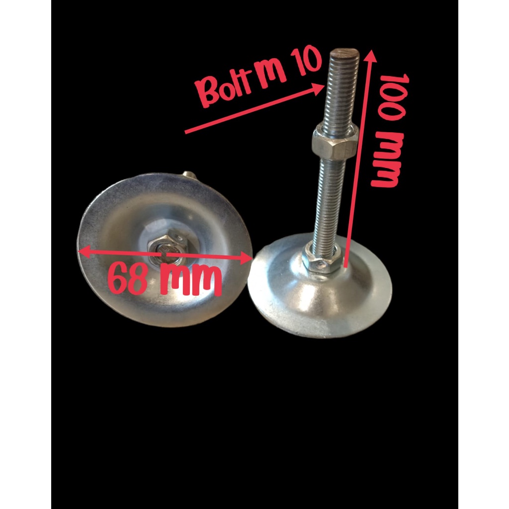 Kaki Adjuster konveyor M10/Adjuster foot table