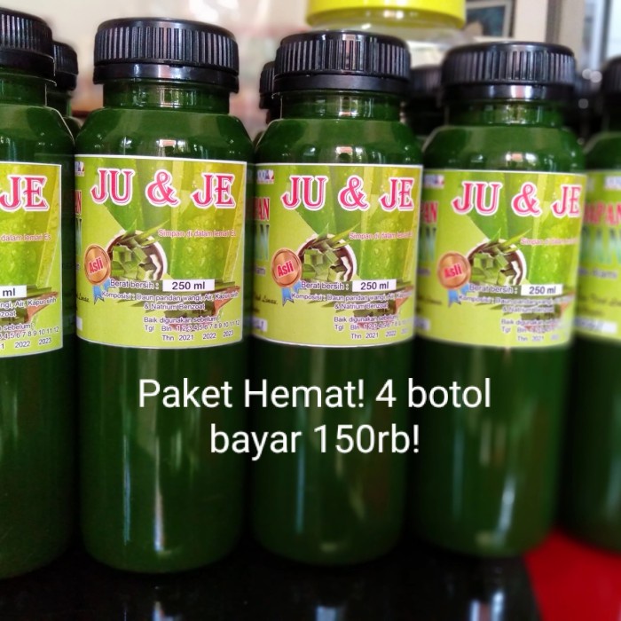 

BARU endapan daun pandan wangi 100% murni