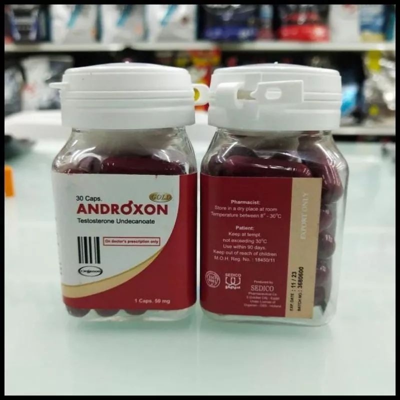 Androxon Organon Andriol Androsone Asli Original ASLI