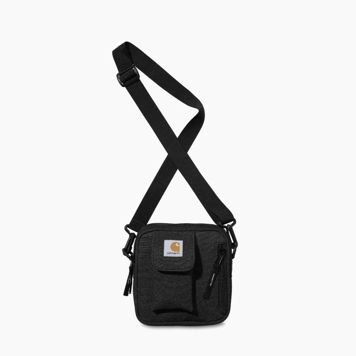 New CARHARTT WIP ESSENTIAL SHOULDER BAG BLACK - Black