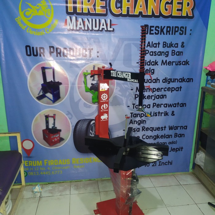 tyre changer manual alat buka ban manual tire canger