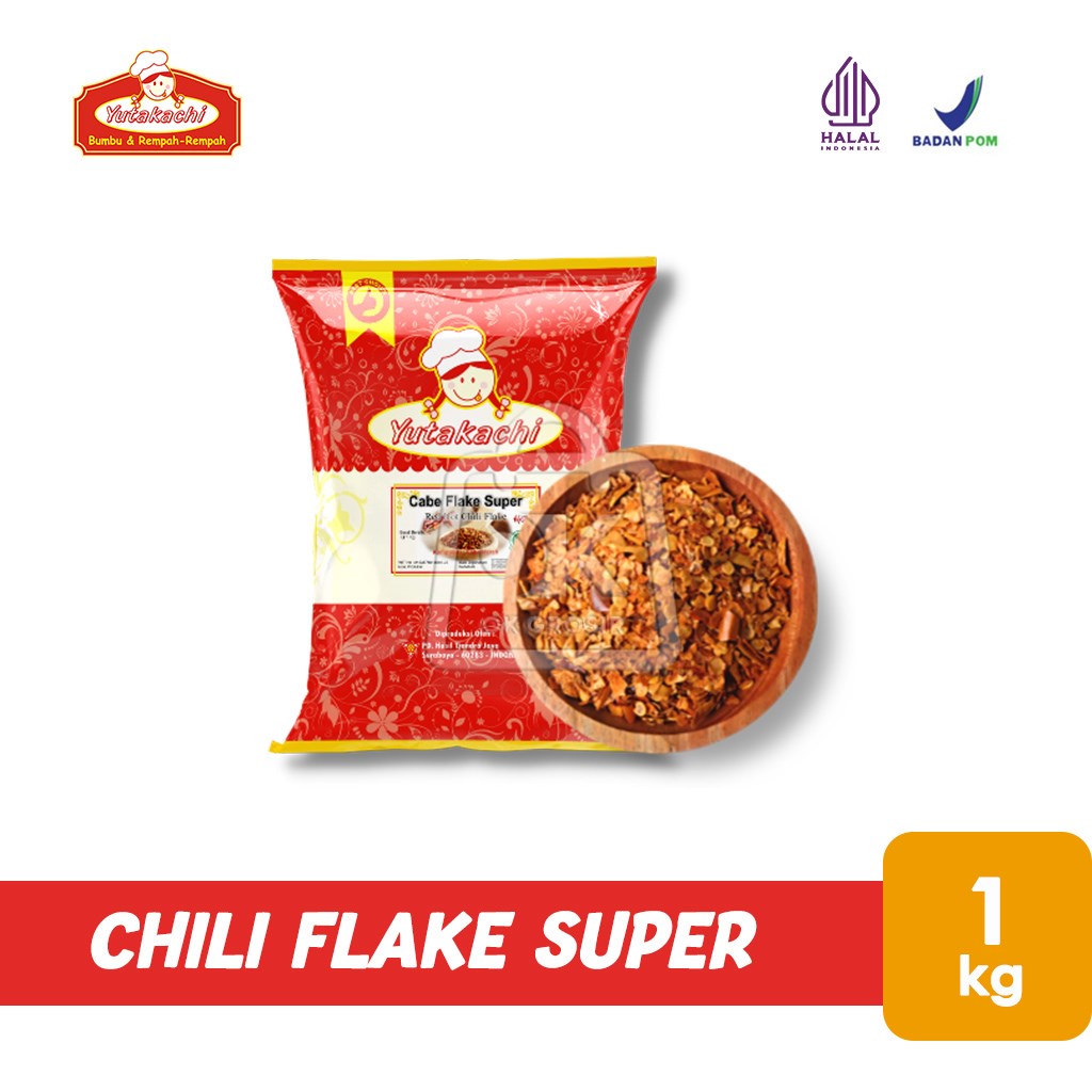 

Chili Flakes Super Yutakachi / Cabe Remah Kasar (1 kg)