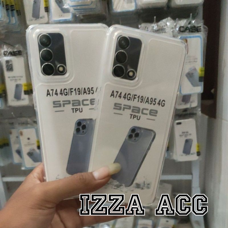 Softcase Bening OPPO A74 4G / OPPO A95 4G Case Clear Transparan