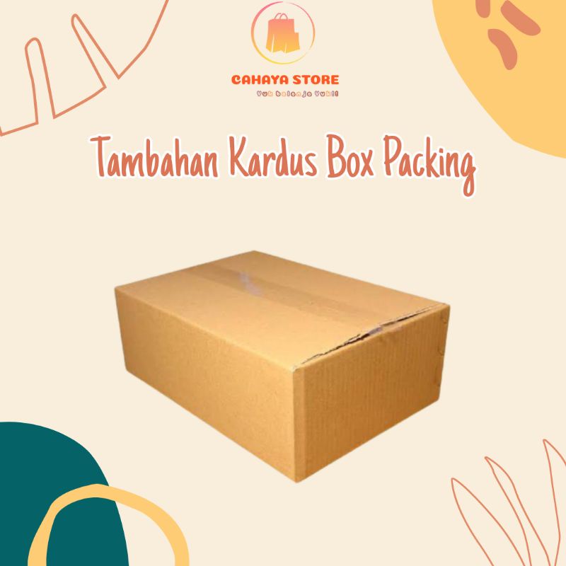 

Tambahan Packing Kardus Box / Dus Bekas / Murah