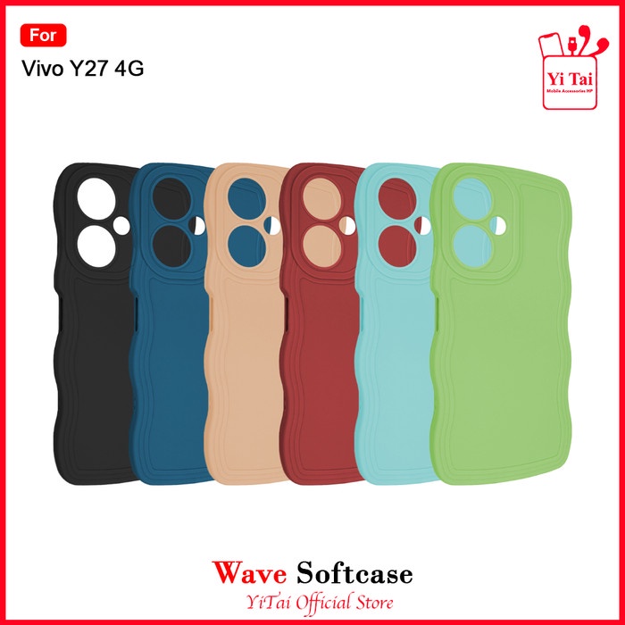 YITAI YC30 Case Wave Color Vivo Y27 4G Yitai Indonesia