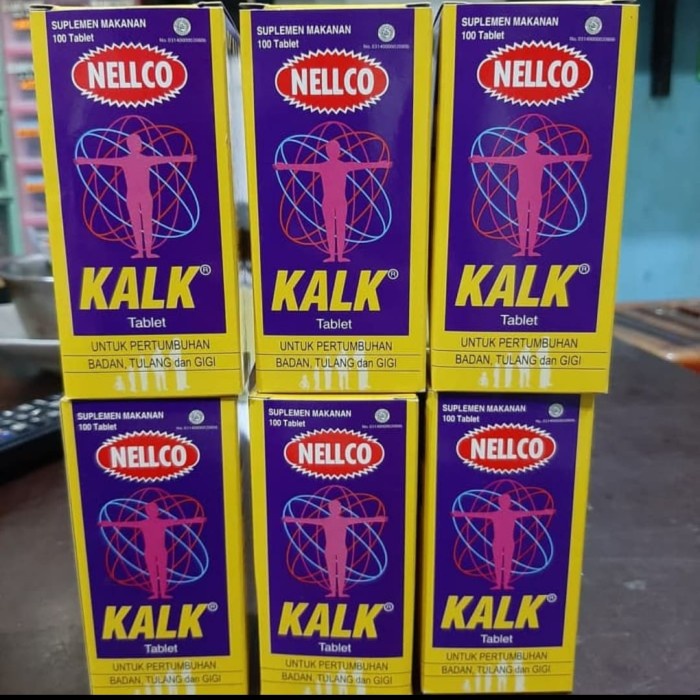 Kalk Nellco 100tablet