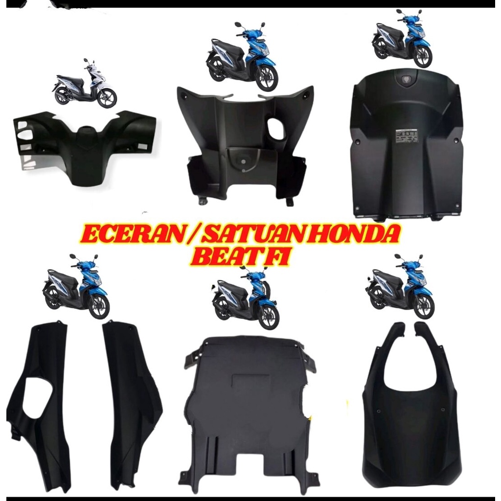 Paket BODY KASAR HONDA BEAT FI LAMA 2013 2014 2015  / LENGKAP BODY KASAR BEAT FI LAMA / BATOK / LEGS