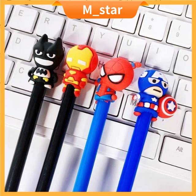 

pulpen karakter avengers/Pulpen super hero / gel pen karek lucu fancy