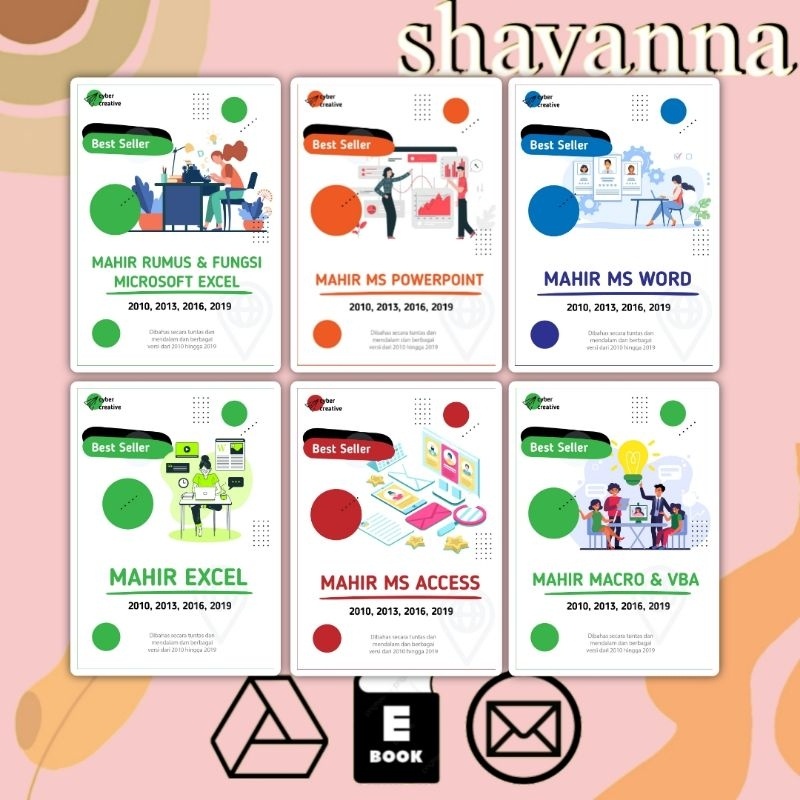 

(Indonesia) Paket Lengkap Mahir MS 0FFICE: Berisi 5 Lengkap: MS WORD, MS EXCEL, MS ACCESS, MS POWER POINT