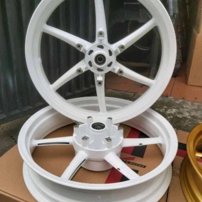 velg vrossi sanca Ninja 150 RR velg Ninja RR tapak lebar - Gold