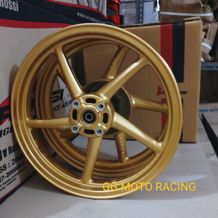 V Rossi RCB - Velg Velek BeAT VARIO SCOOPY Ring 14 Gold - vario 125/150