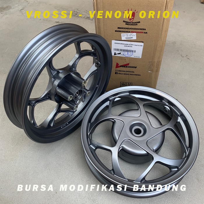 VELG VROSSI VENOM ORION SCOOPY FI NEW RING 12 215 / 250 VELG R12