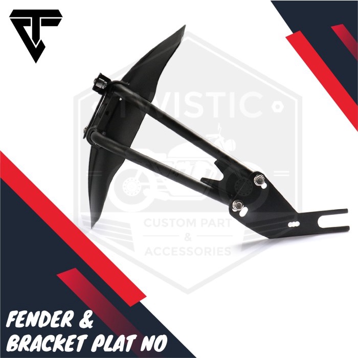 Spakbor Mudguard Belakang Motor Custom XSR 155 Model WR3 Universal