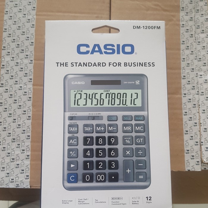 

Calculator - Casio - DM-1200