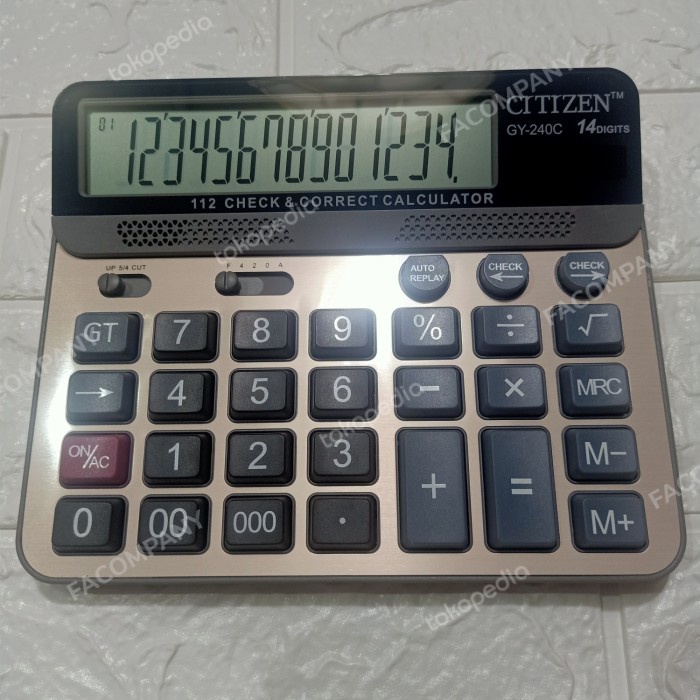 

KALKULATOR CT-GY-240C / 14 DIGIT