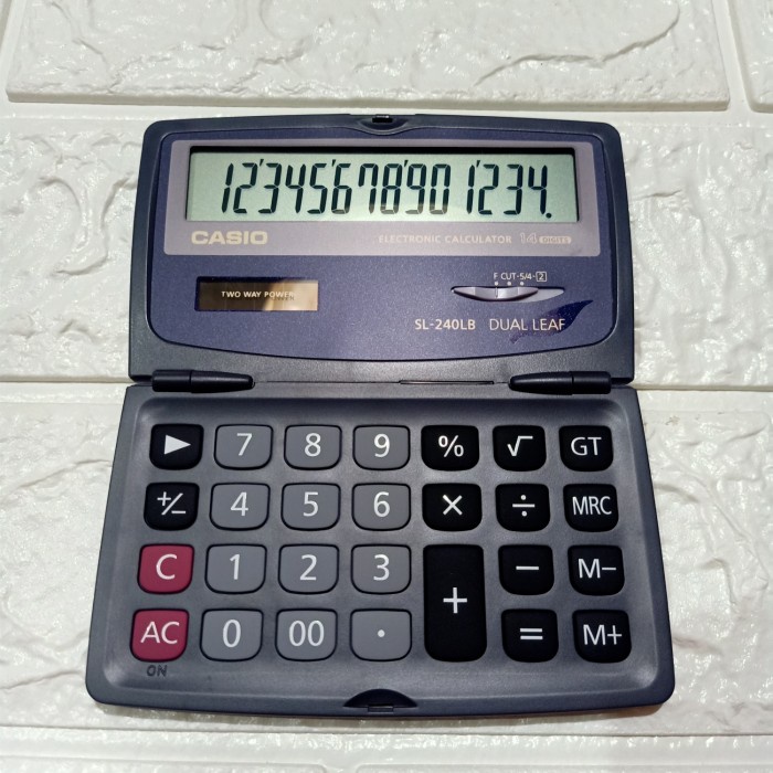 

KALKULATOR CASIO SL-240LB / 14 DIGIT