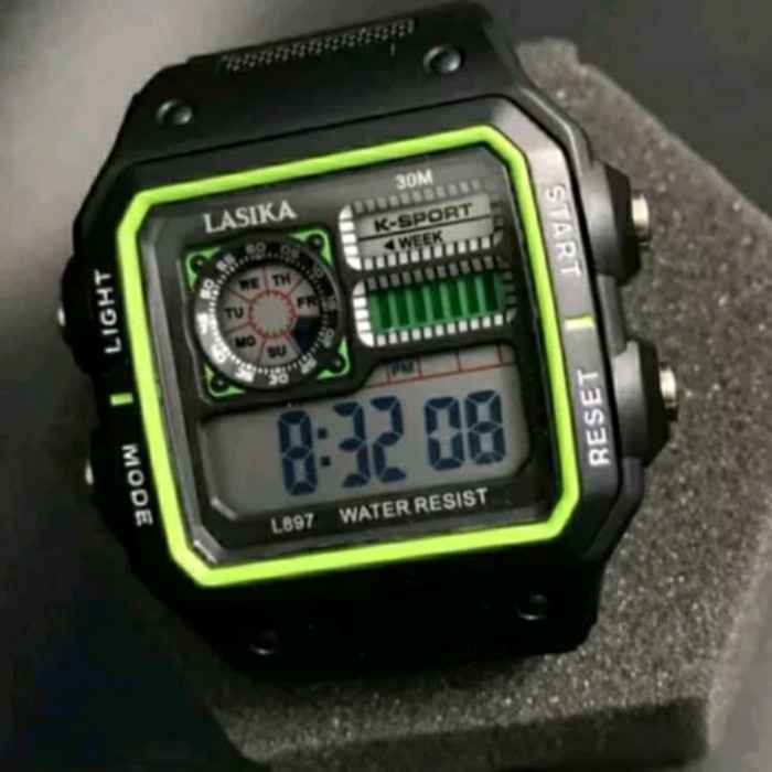 jam tangan anak tahan air jam tangan lasika JAM TANGAN DIGITAL KOTAK