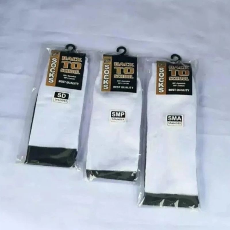 Kaos Kaki Sekolah / Kaos Kaki Sd / Smp / Sma / Kaos Kaki Anak / Kaos Kaki Wanita / Pria / Kaos Kaki 