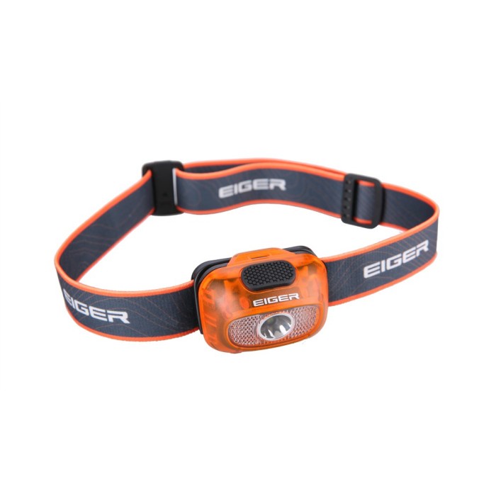 Mark Senter Kepala Eiger Axial Pro Headlamp Perlengkapan Outdoor Camping - Orange