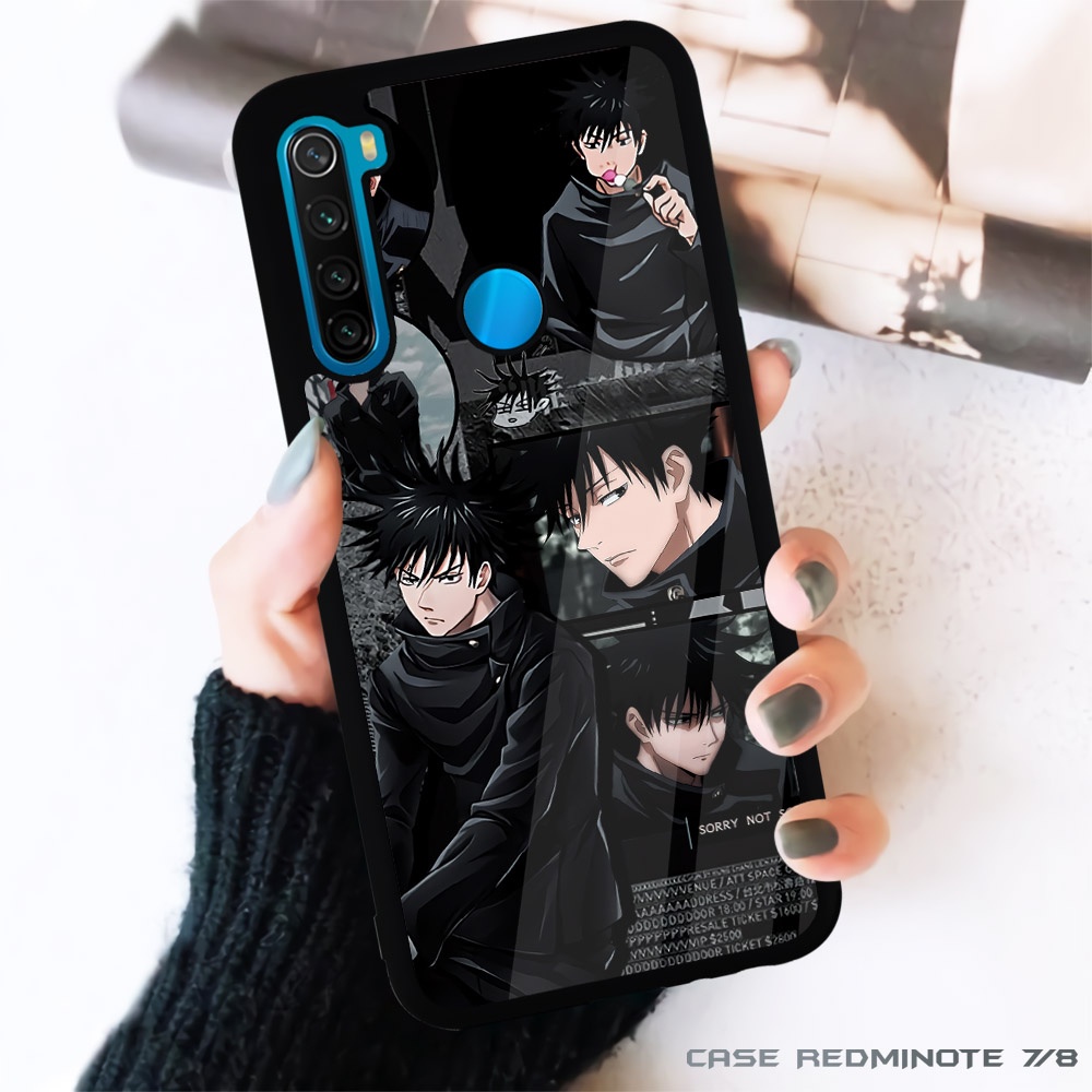 Case Glossy Xiaomi Redmi Note 6 7 8 PRO  | Redmi 7 7A 8 8A Pro |FR60| Anime Jujutsu Kaisen