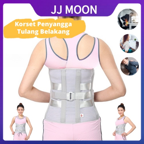 JJMOON ⭐GARANSI 1 TAHUN⭐ Korset Lumbar Sacro Support Penyangga Tulang Belakang Lumbal Sacrum Waist B