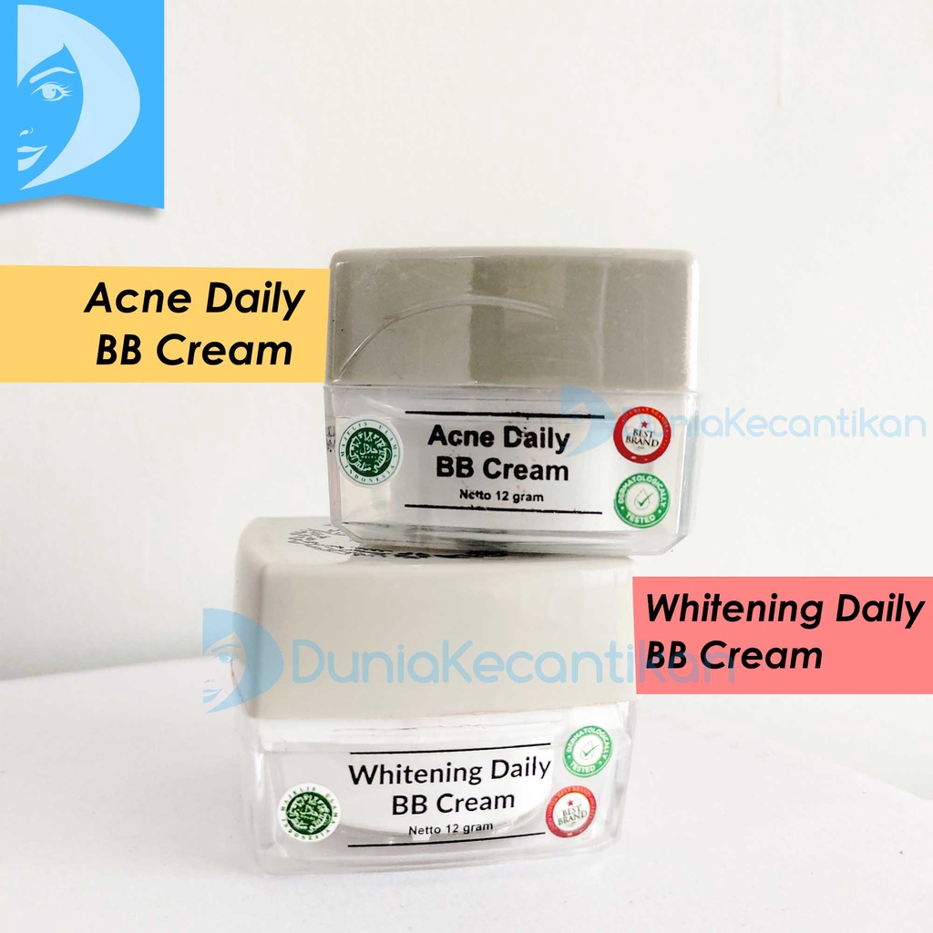 Ms Glow Whitening Daily BB Cream / Acne Cica  Daily BB Cream untuk Kulit Berjerawat SPF 30 PA++ Msgl
