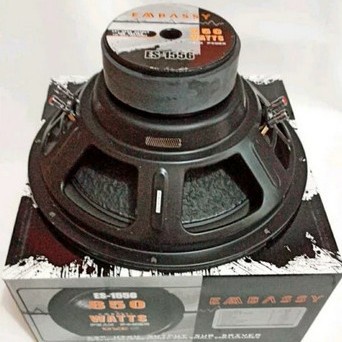 Subwoofer Embassy 15inch Es 1556 - Dinasti Audio