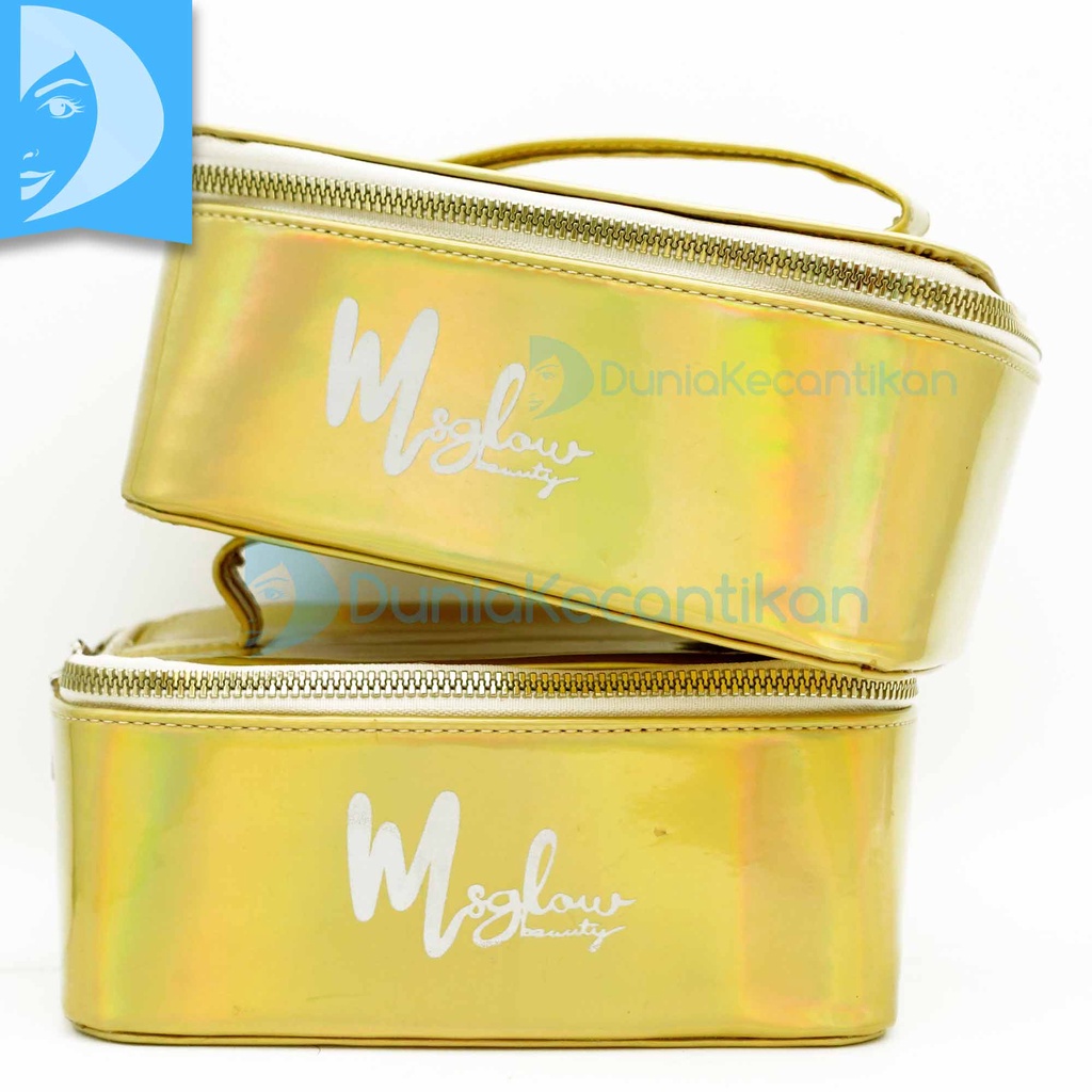 Box Make Up Ms Glow / Tempat Penyimpanan Make Up / Tas Make Up Ms Glow