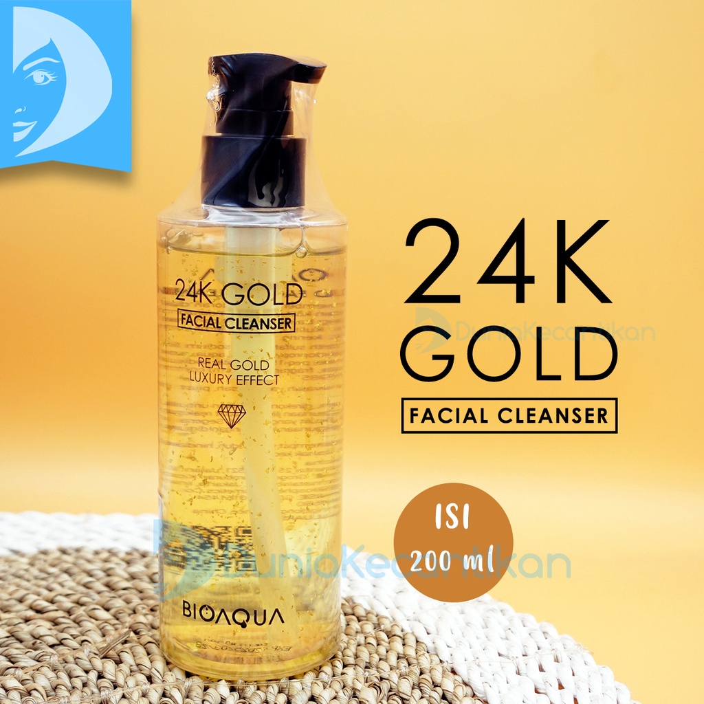 BIOAQUA 24K Gold Facial Cleanser Sabun Cuci Muka Face Wash 24k Gold