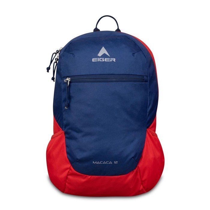 Tas Ransel Eiger Macaca 12 Daypack Tas Punggung Backpack Tas Kerja - Navy