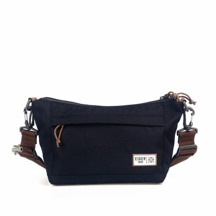 Tas Selempang Eiger Distant Shoulder Bag Travel Pouch Tas Selendang - Hitam